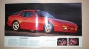 Katalog broszura prospekt Porsche 1987 USA