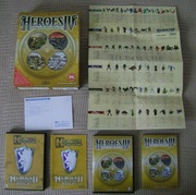 HEROES of M&M IV PL + HEROES I/II PL + dodatki - 2002r - kartonowy Big BOX