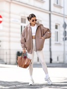 BLUZA DRESOWA DAMSKA  BASIC OVERSIZE  NOWOŚĆ 