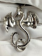 NOWY Naszyjnik wisiorek  smok Vintage