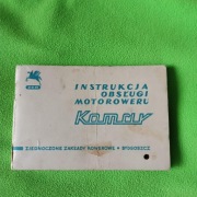 Instrukcja obsługi motoroweru Komar 232  ZZR