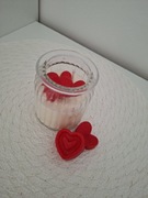 Świeca sojowa - ozdobne szkło