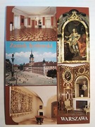 WARSZAWA Zamek Królewski widoki KAW 1990