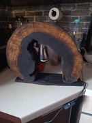 Lampa stołowa rustykalna 