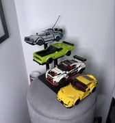 Ekspozytor na modele LEGO Speed Champion półka wieszak stojak lego klocki