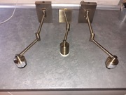 Kinkietu metalowe 3szt