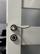 Klamka do drzwi z rozetą