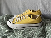Trampki Converse Chuck Taylor All Star Lift Platform żółte