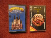 Kolędy x 2 -Chór Stuligrosza i Kolędy i pastorałki - kaseta 