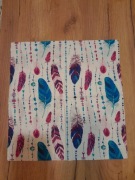 Zestaw 2 poszewki na poduszkę Pióra Boho 39x40cm