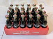 24 Mini buteleczek Coca Cola, 7,5cm. Lata 80, #6