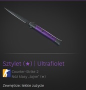 Sztylet Ultrafiolet CS2 skiny
