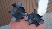 Koła metalowe do glebogryzarki Lider, Texas, Lili. Ręczne wykonanie.