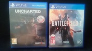 Uncharted Zaginione Dziedzictwo+Battlefield 1 PS4
