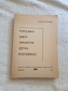 Madejski Popularny skrót gramatyki języka rosyjskiego