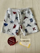Kenzo Kids 4 lata r. 104 Moliera 2 oryginalne krótkie spodenki chłopięce