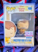 Funko Pop Disney 1680 Christopher Robin with Pooh Legendary LE 1200