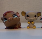 Littlest pet shop chomik + dodatek 