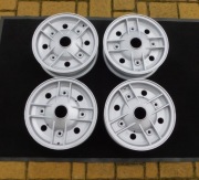 4 alufelgi felgi aluminiowe krzyże Polski Fiat 126p 126 ST cytrynki