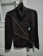 Nowe sweterek vintage marki Success 60% wełna 25% akryl