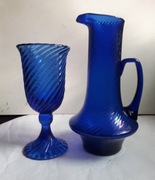 Wazon dzban szkło puchar kielich spirelli