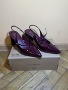 NOWE Bordowe Czółenka Call It Spring Coquettte – r. 40 – Słupek – Vegan