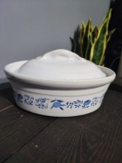 Ceramiczne naczynie do zapiekania wzór cebulowy