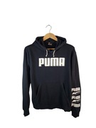 Bluza z kapturem Puma czarna duże logo M