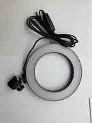 pierścieniowa lampa LED (ring light)