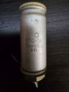 Kondensator elektrolityczny retro CCCP ZSRR 50uF 160V