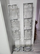 Nowoczesne lampy i żyrandol z kryształkami