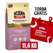 Acana Singles Grass-Fed Lamb / 11,4 kg + gratis torba bawełniana