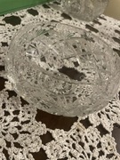 kryształowa miska z prl 