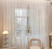 Komplet (2szt) francuskich romantycznych firan 200x260