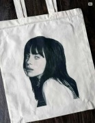 Torba bawełniana torebka tote bag bawełna Billie Eilish 