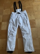 Didriksons białe spodnie 40 42 L XLzimowe na narty damskie ocieplane 42 40