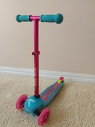 Milly Mally Scooter Zapp Pink  Hulajnoga - Stan bardzo dobry