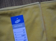  Komplet - 2 szt. ozdobne, welurowe żółte poduszki