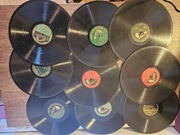 Stare płyty szelakowe do patefonu