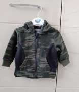 Bluza chłopięca rozsuwana 74 moro