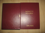 Album klaser rocznikowy do monet polskich 1996-2000  z futerałem (Fischer)