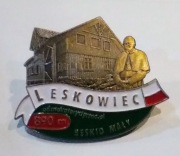 Odznaka Schronisko PTTK na Leskowcu