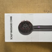 elektryczny grzebień/masażer do skóry głowy