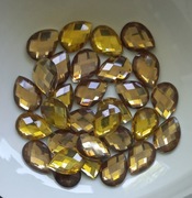 Dżety kryształki łezki 1,7cm 30szt