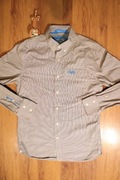 Koszula Superdry r. M szara dł rękaw męska bawełniana 