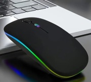 HIT!!! MYSZKA BEZPRZEWODOWA RGB DO TELEFONU/KOMPUTERA/IPADA SILENT CLICK