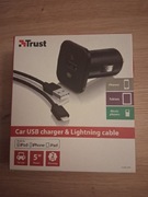 Ładowarka samochodowa plus kabel 