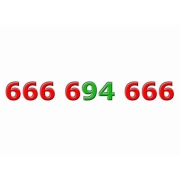 Złoty numer ____ 666 694 666 ____ Platynowy - ViP