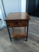 Stolik Szafka Nocna Rustykalna Loft Vintage Do Sypialni Pokoju