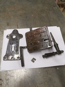 Zamek kuty starodawny przez kowala